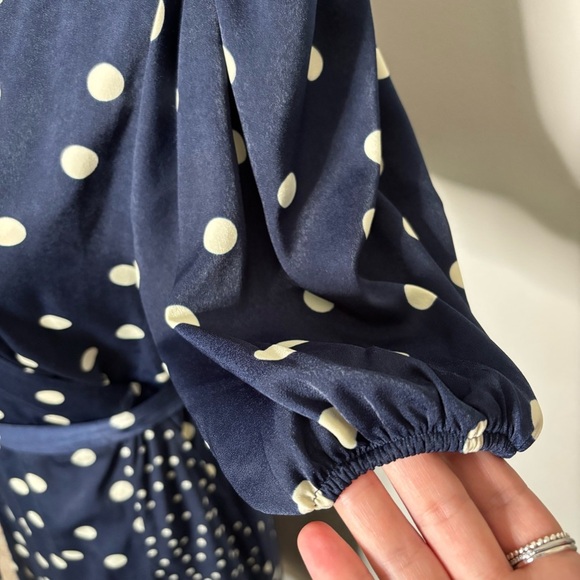 SummerSalt The Silky Luxe Puff Sleeve Beach to Brunch Wrap Dress, 8 - Picture 6 of 12